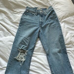 Madewell perfect vintage straight jean